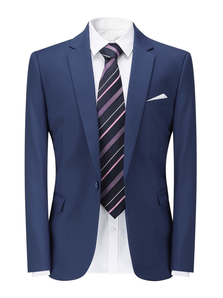 Floris klassieke herenblazer met nette pasvorm, een veelzijdig colbert voor elke stijlvolle outfit.
