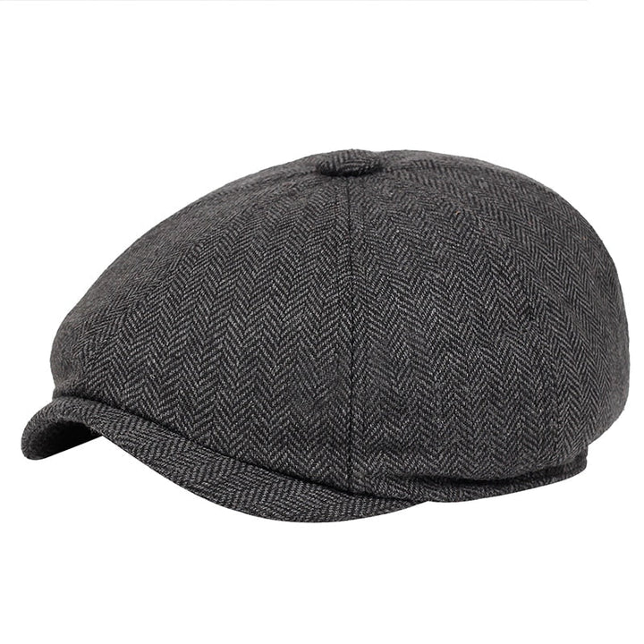 Klassieke heren flatcap Arthur in vintage stijl. Tijdloze newsboy pet, stijlvol hoofddeksel voor heren.
