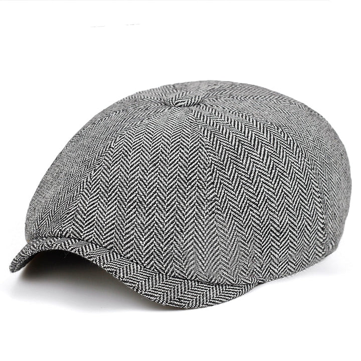 Tijdloze heren pet Arthur. Deze stijlvolle vintage flatcap voegt klassieke elegantie toe aan elke outfit.
