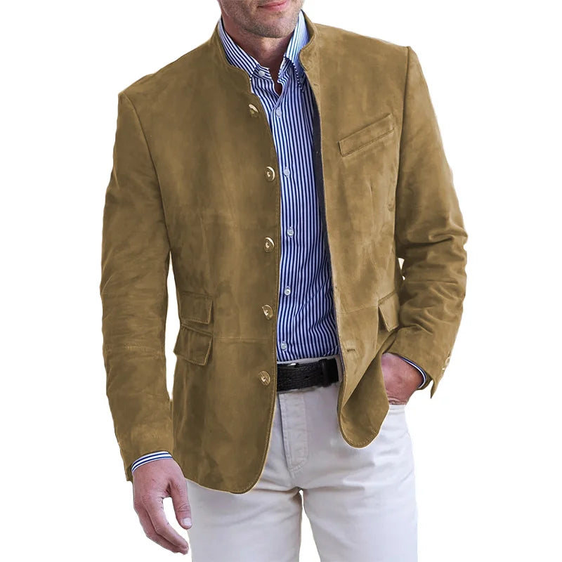 Klassieke herenjas Maxim, tijdloos en stijlvol. Comfortabele bovenkleding, perfect voor elk seizoen.