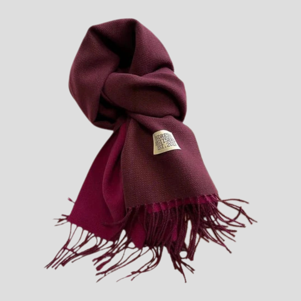 Warme unisex wollen sjaal, ideaal voor comfortabele herfst- en winterlooks. Houdt je heerlijk warm.