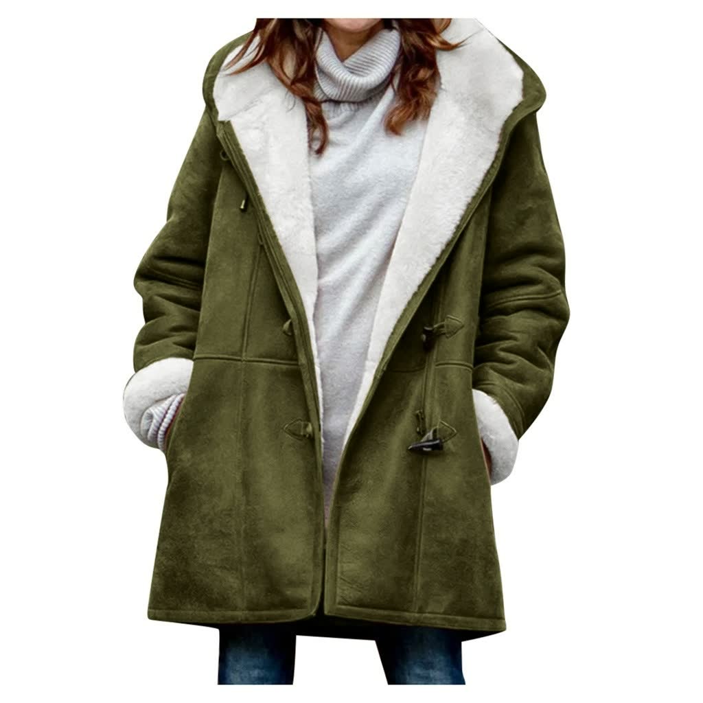 Modieuze, lange BigCoat™ dames winterjas in elegante stijl. Perfecte warme jas voor een complete winteroutfit.