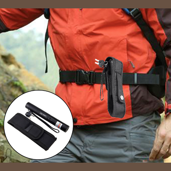 Outdoor laserpointer, langeafstand, oplaadbaar en met verstelbare focus voor navigatie en veiligheid.