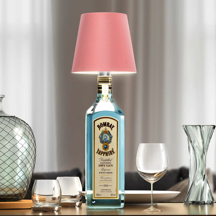 Flessenlamp met heldere, energiezuinige LED's. Oplaadbaar en geschikt voor diverse flessen als decoratie.