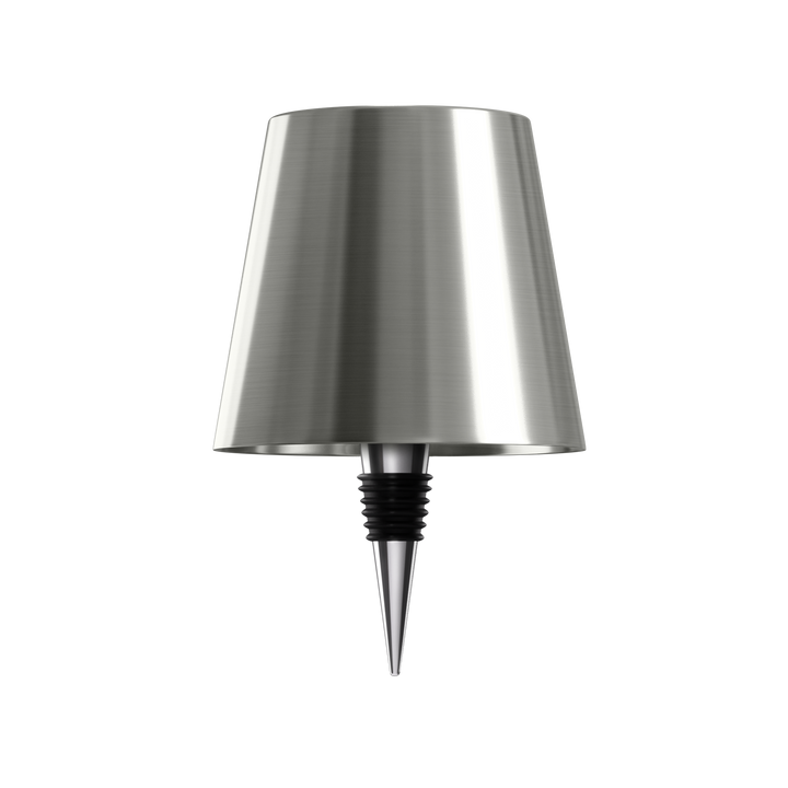 Draagbare LED flessenlamp voor sfeervolle accenten. Eenvoudig op te laden en overal te plaatsen.