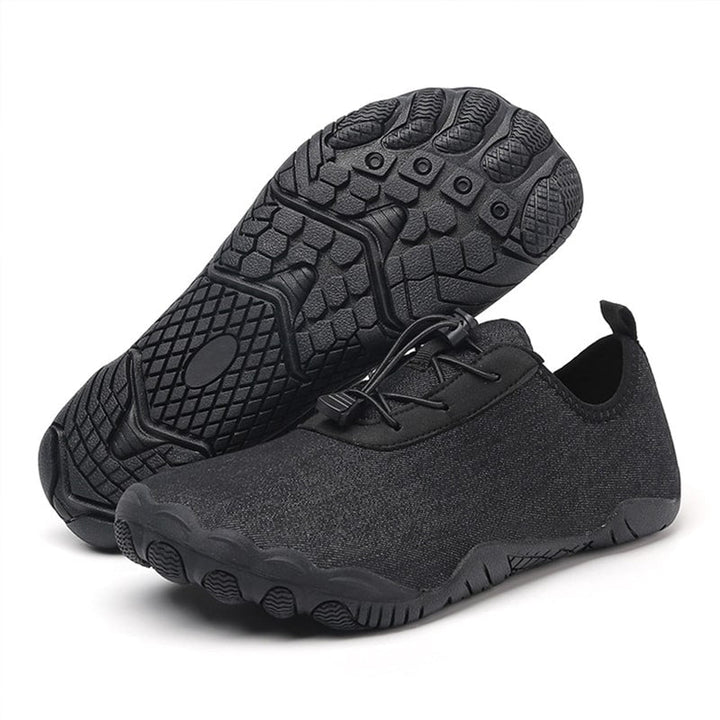 Veelzijdige Leonis barefoot schoenen voor dames en heren, geschikt voor fitness, wandelen en casual outdoor.