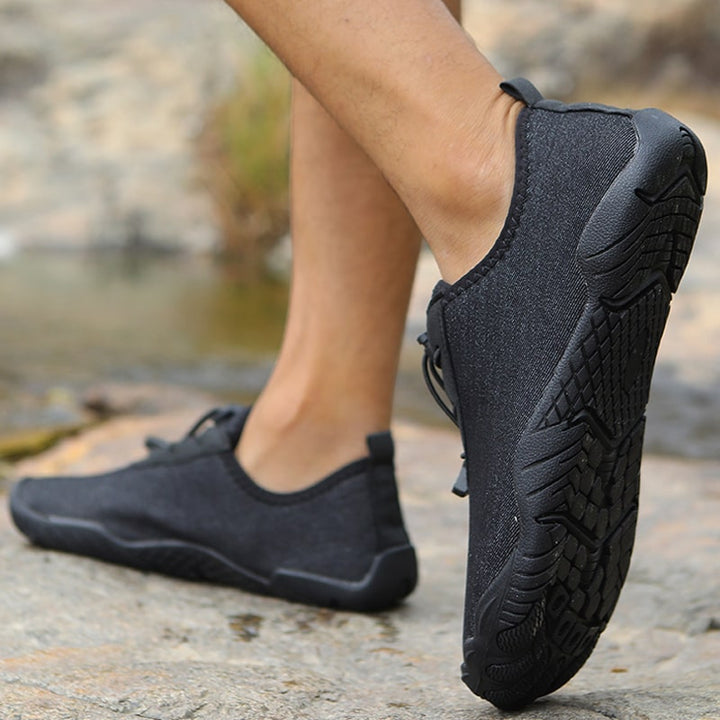 Flexibele Leonis barefoot wandelschoenen ondersteunen houdingscorrectie; perfect voor outdoor avonturen.