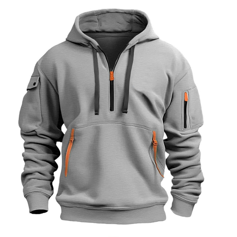 Comfortabele Levi's herenhoodie met relaxte pasvorm, perfect voor vrije tijd en sportieve look.