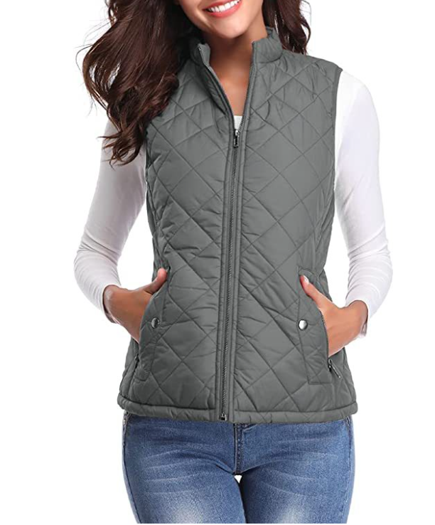 Stijlvolle Lara dames bodywarmer met rits, perfect voor een modieuze casual look. Licht en comfortabel.