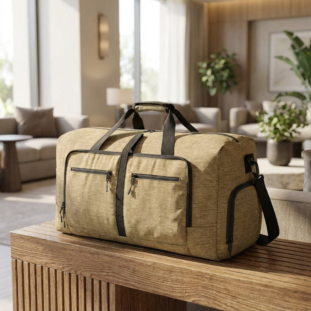 Lichtgewicht opvouwbare reistas CarrySwiftly, ruim en compact. Ideaal voor reizen, weekend of vakantie.