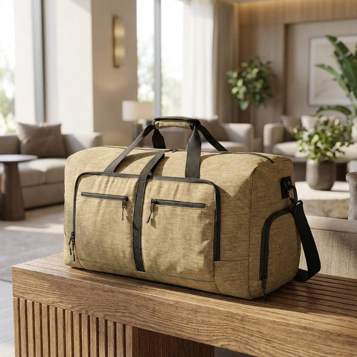Lichtgewicht opvouwbare reistas CarrySwiftly, ruim en compact. Ideaal voor reizen, weekend of vakantie.