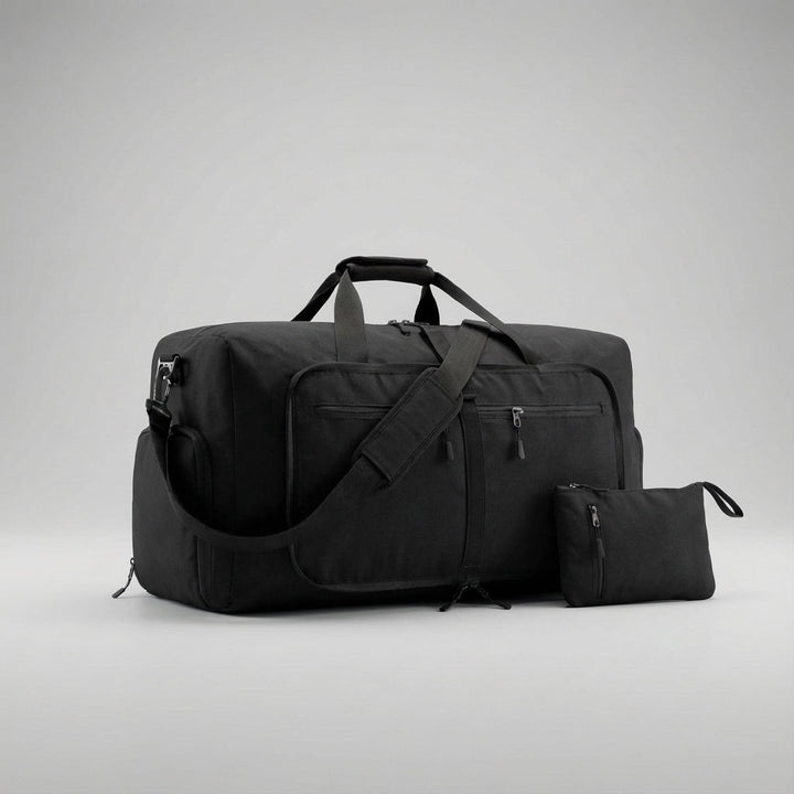 Ruime, opvouwbare reistas, ideaal voor weekendtrip of vakantie. Compact en lichtgewicht bagage.