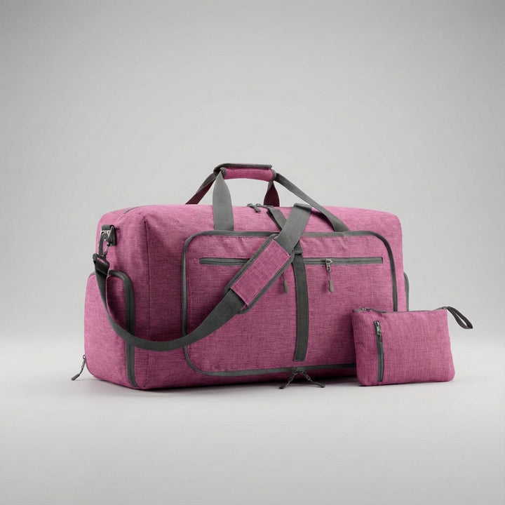 Veelzijdige opvouwbare reistas: perfect als sporttas, weekendtas of duurzame reisbagage.