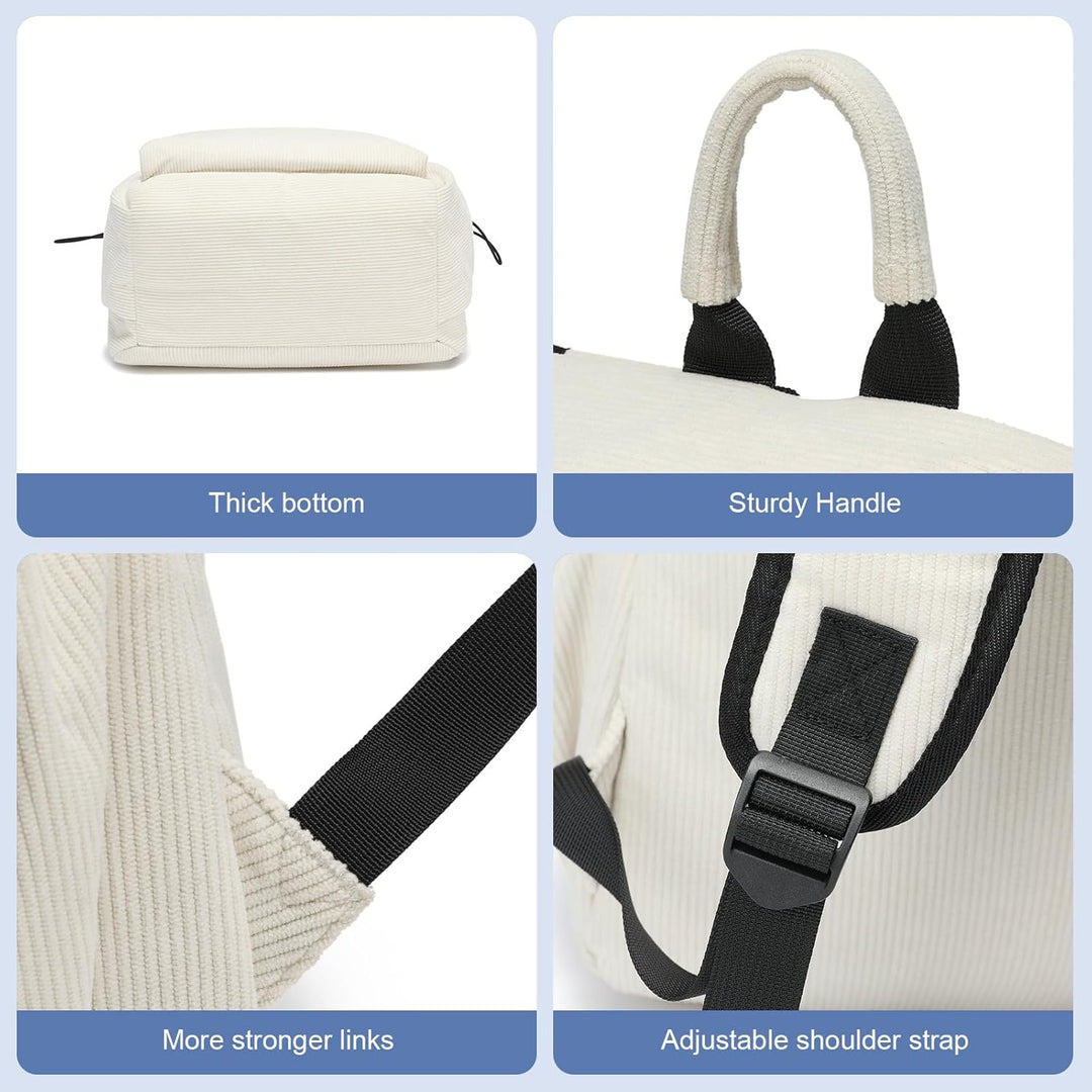 Unisex laptop & reisrugzak, waterbestendig, georganiseerd, perfect voor school en werk.
