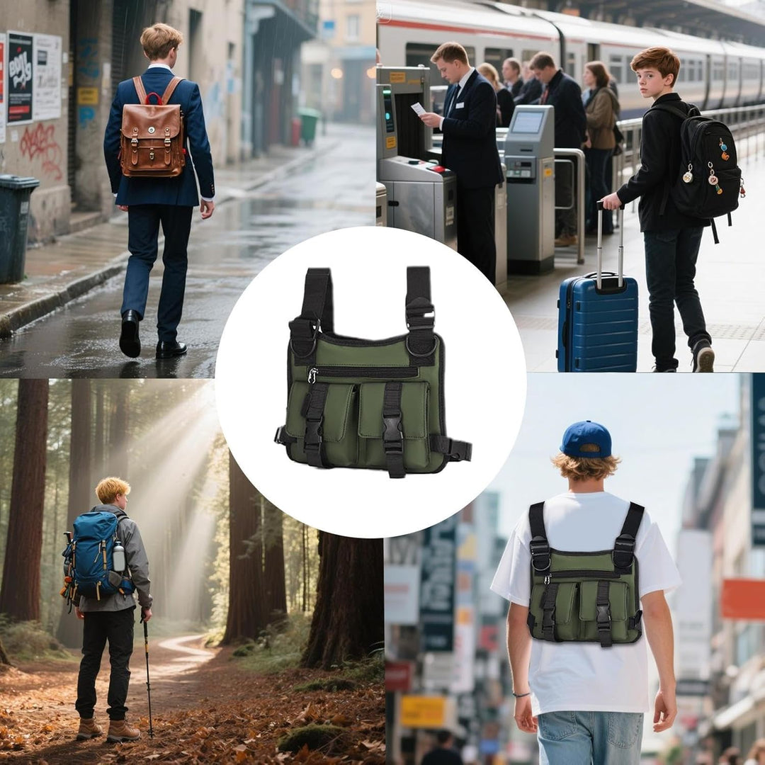Sportief hardloopvest mannen, verstelbaar en ademend, een must-have sportaccessoire.