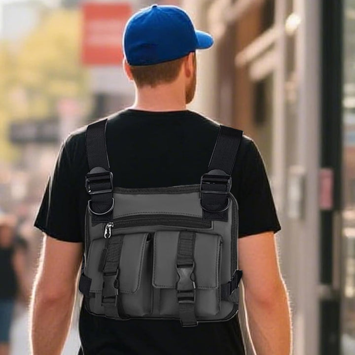 Hardloopvest heren, lichtgewicht en verstelbaar, ontworpen voor comfort en prestatie.