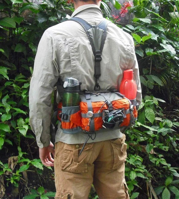 Praktische outdoor heuptas Travon, waterdicht en lichtgewicht. Perfect voor sport, wandelen en buitensporten.