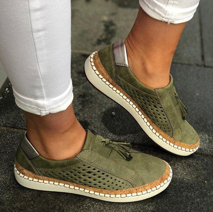 Livia dames orthopedische zomerschoenen met comfortzool en voetboogondersteuning voor dagelijks comfort.