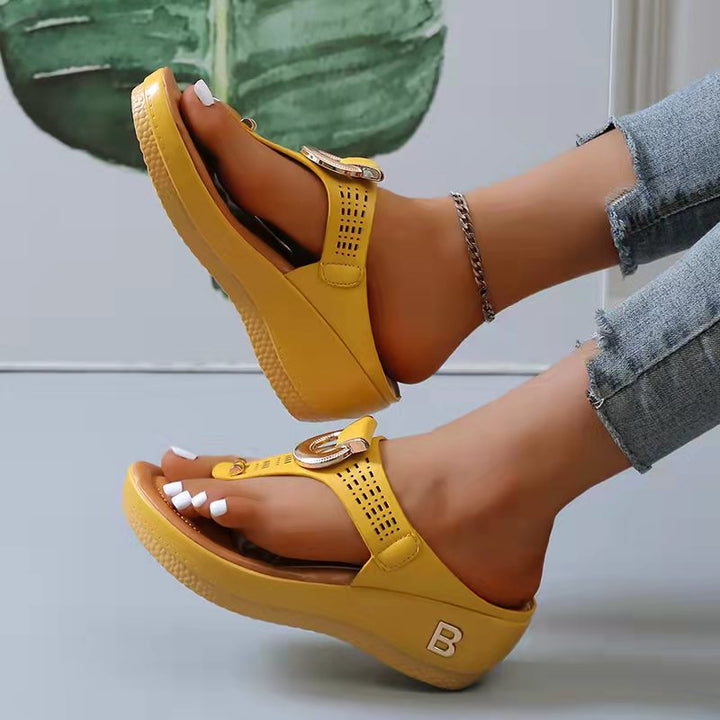 Elegante orthopedische dames sandalen van Livienne, combineren mode met superieur loopcomfort.