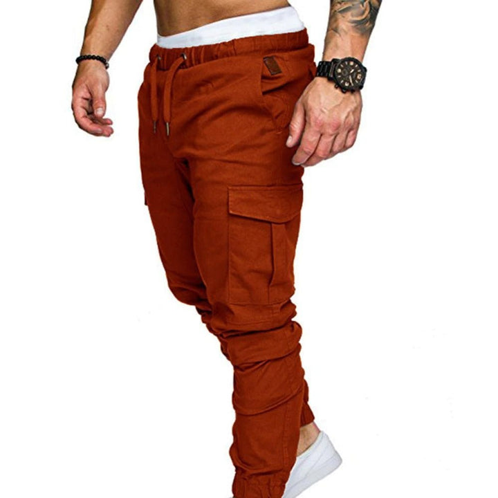 Stijlvolle tapered cargo broek voor heren in een moderne casual pasvorm