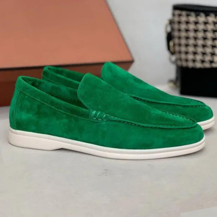 Hoogwaardige luxe heren loafers, elegant en ademend, de perfecte slip-on schoen voor lente/zomer comfort.