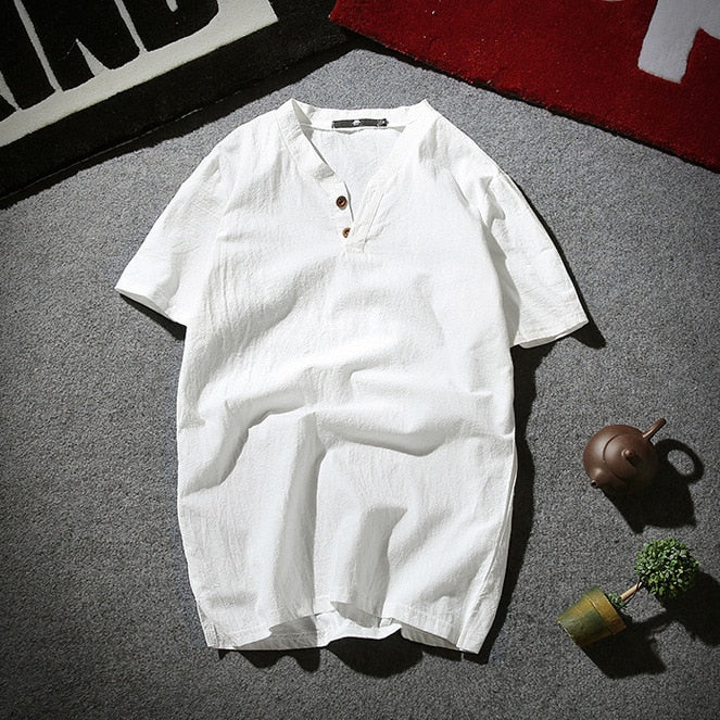 Veelzijdig heren zomer t-shirt, casual en luchtig. Onmisbaar voor warme dagen en moderne mannenmode.