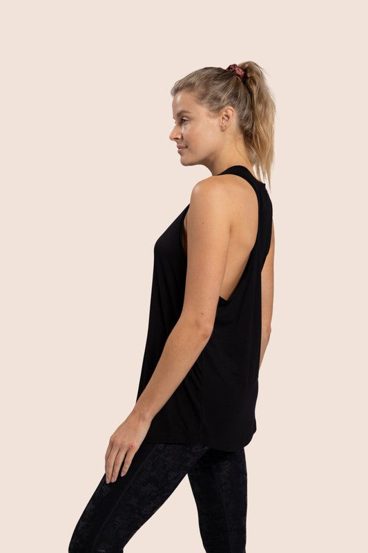 Dames Liora flow tanktop, comfortabel en elegant voor de warmere dagen.