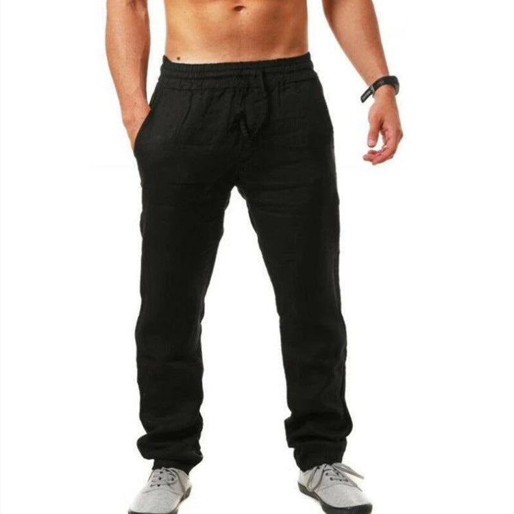 Comfortabele heren zomerbroek in diverse kleuren, veelzijdig voor elke gelegenheid.