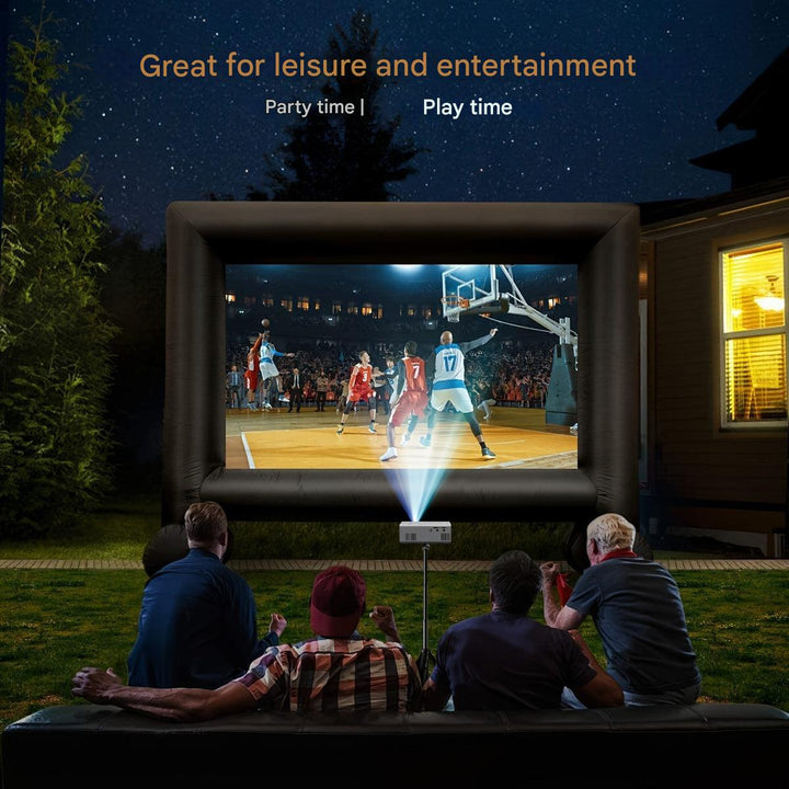 LumoBeam mini projector (3000 Lumen): compacte, draagbare LED projector voor film en gaming entertainment.