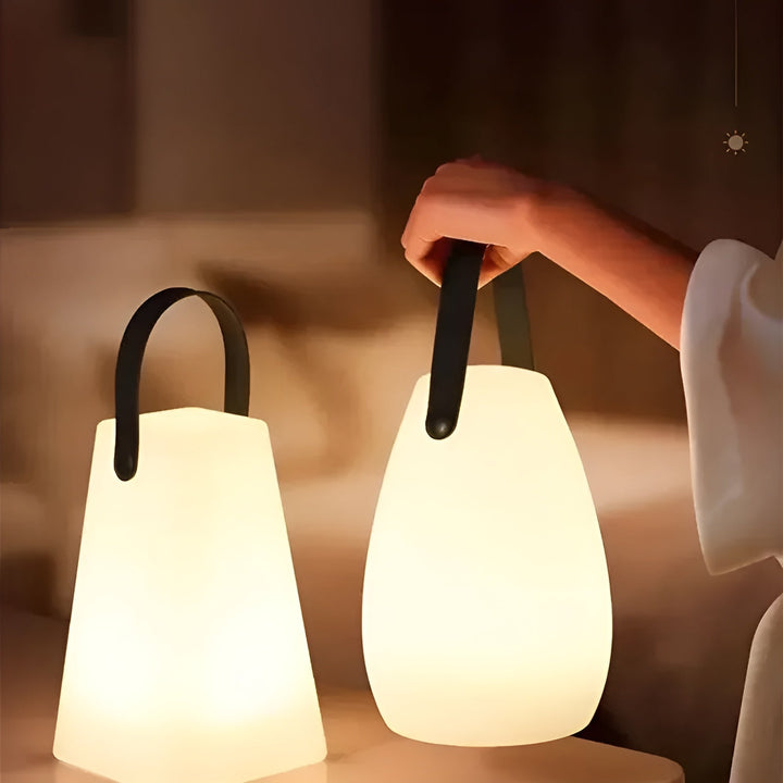 Strakke Lumora draadloze designlamp. Perfect als moderne LED sfeerverlichting voor elke ruimte binnen.