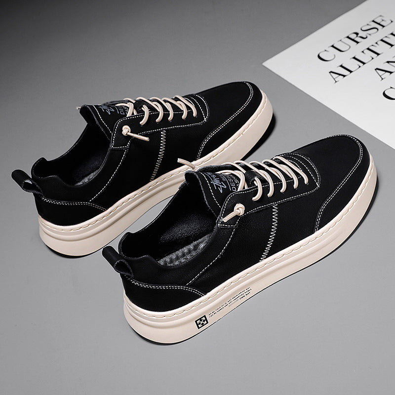 Elegante herenschoenen met stijlvolle details voor een sportieve en verzorgde look