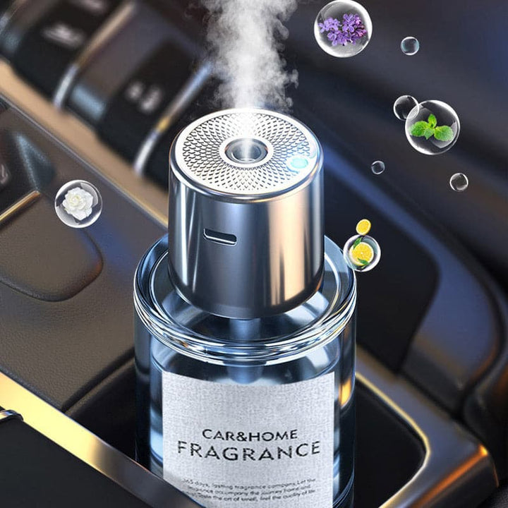 Luxe auto luchtverfrisser met nano-verneveling. Creëert een frisse en elegante sfeer in uw auto.
