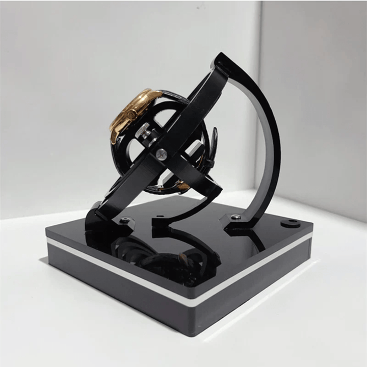 Stijlvolle horlogeopwinder van hoogwaardig materiaal, een luxe displaydoos voor automatische uurwerken.