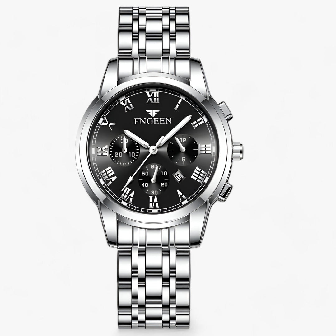 Duurzaam titanium dameshorloge Clémence, elegant en met quartz uurwerk. Een tijdloos en luxe accessoire voor vrouwen.