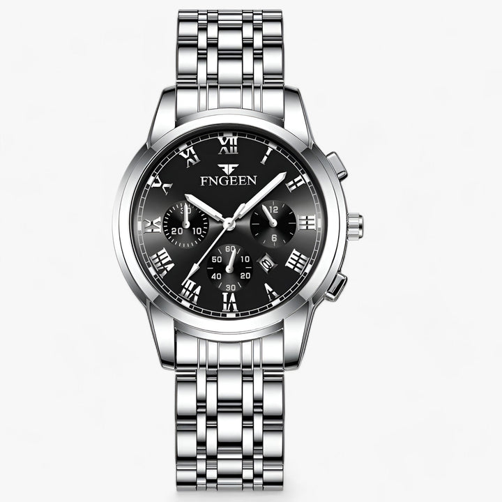 Duurzaam titanium dameshorloge Clémence, elegant en met quartz uurwerk. Een tijdloos en luxe accessoire voor vrouwen.
