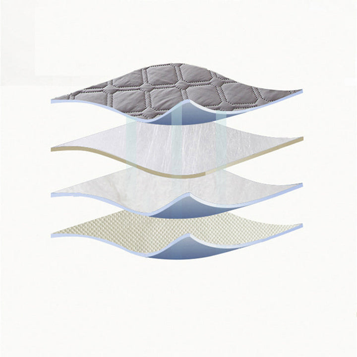 Beschermende waterdichte matrasbeschermer, houdt uw matras schoon en fris.