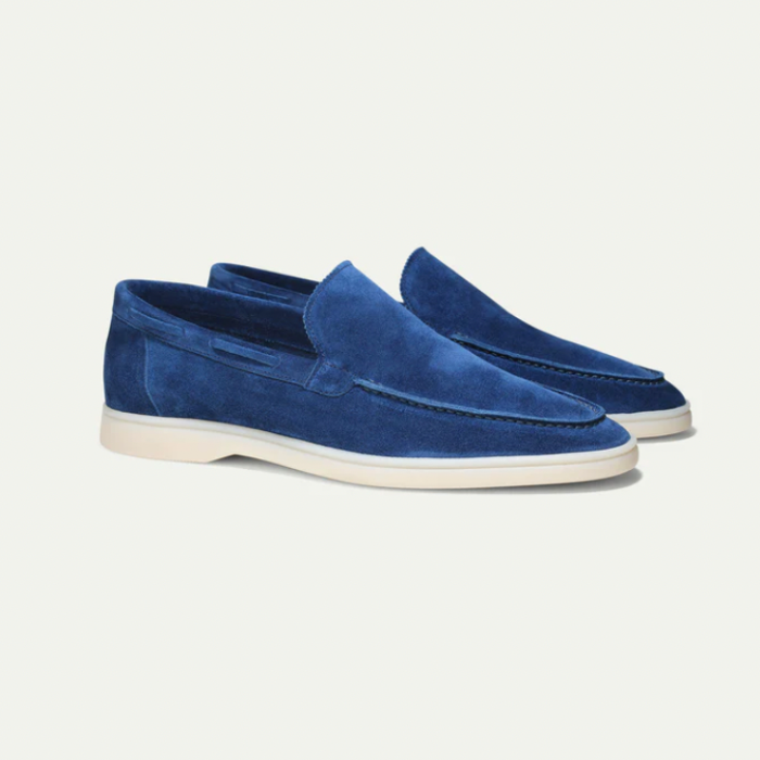 Comfortabele heren instap loafers, handgemaakt en elegant, makkelijk aan te trekken voor elke dag.