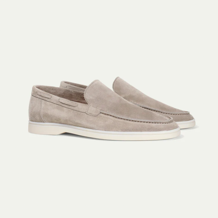 Casual heren instap loafers, handgemaakt en comfortabel, de perfecte luxe schoenen voor ontspanning.