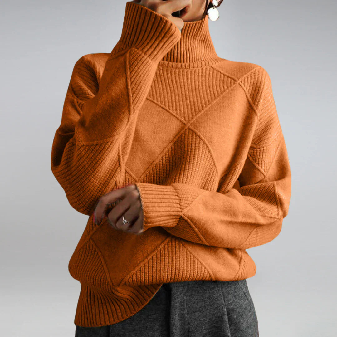 Luxe kasjmier dames coltrui, zacht en warm voor de winter. Perfecte wintermode.