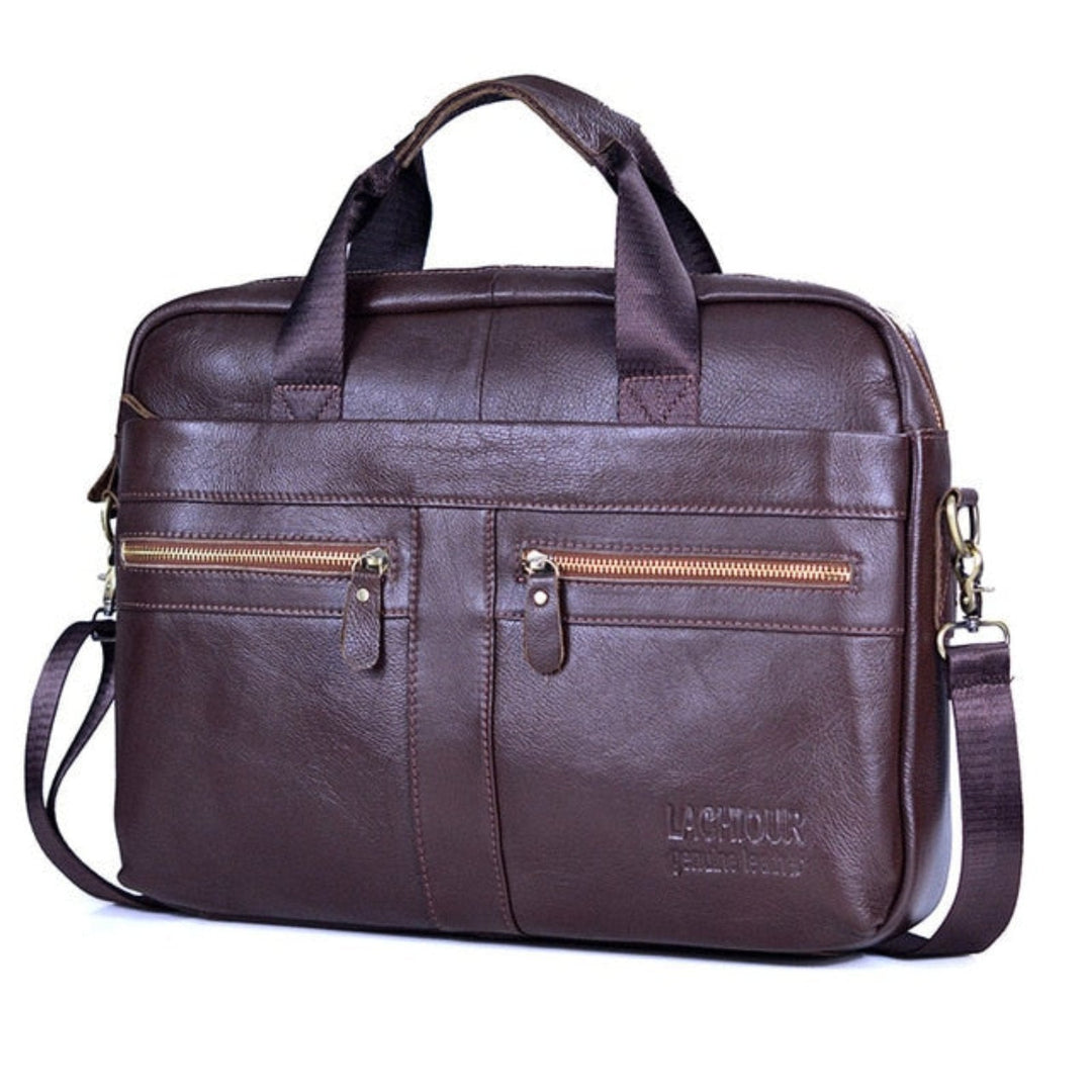 Comfortabele Victor laptoptas voor heren, verstelbare schouderband, perfect voor dagelijks gebruik.