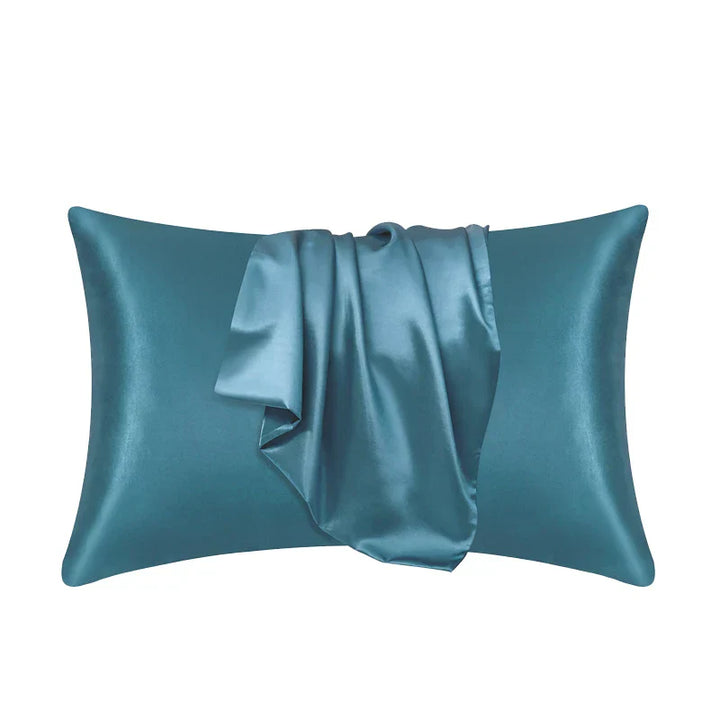 Premium zijden kussensloop, een luxe toevoeging aan je slaapkamer voor welzijn en schoonheid. Ideaal cadeau.