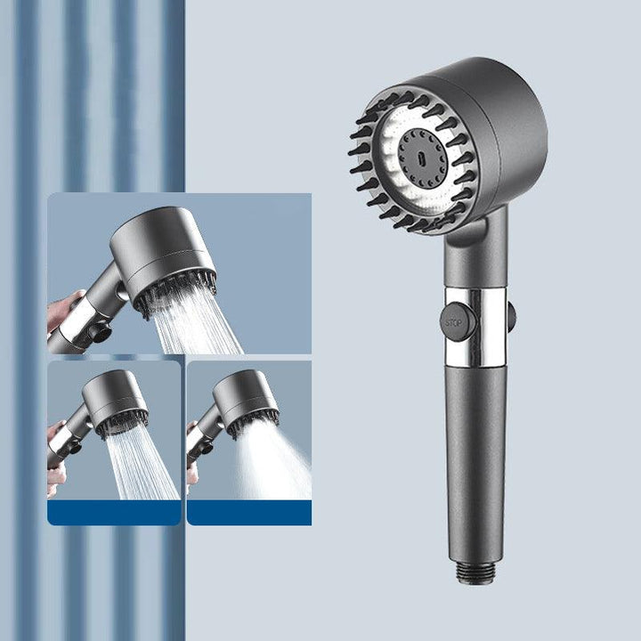 Ervaar luxe met deze hoge druk douchekop; krachtige, waterbesparende turbo straal voor elke badkamer.