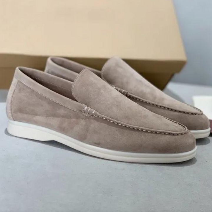 Luxe suède heren loafers Arthur, stijlvol en comfortabel, ideaal voor een moderne en elegante look.