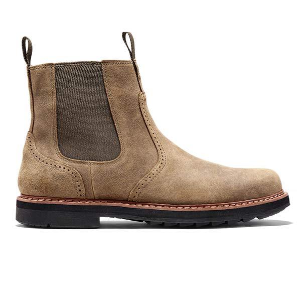 Comfortabele James Chelsea boots heren. Trendy instaplaarzen voor dagelijks gebruik met luxe uitstraling.