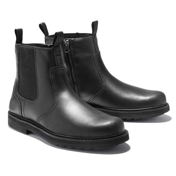Herenlaarzen James: Modieuze Chelsea boots passend bij een elegante outfit. Stijlvol en comfortabel.