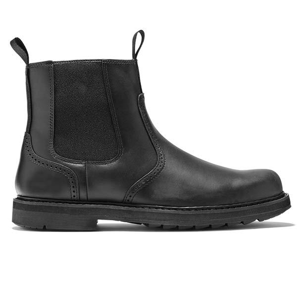 James Luxe Heren Chelsea Boots. Trendy instaplaarzen, comfortabel en modieus voor de stijlvolle man.