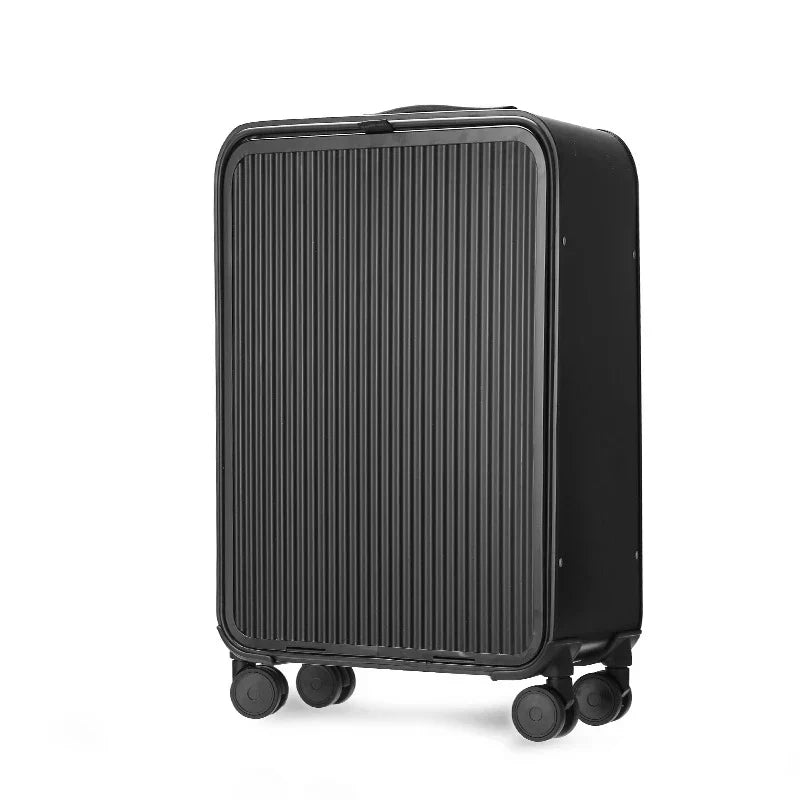 Valparaíso aluminium hardcase koffer, perfecte handbagage voor zakenreis of vakantie. Duurzaam en stijlvol.