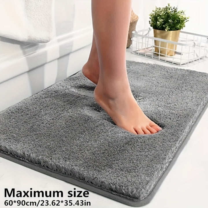 Serenity luxe badmat, antislip en zacht, transformeert uw badkamer.