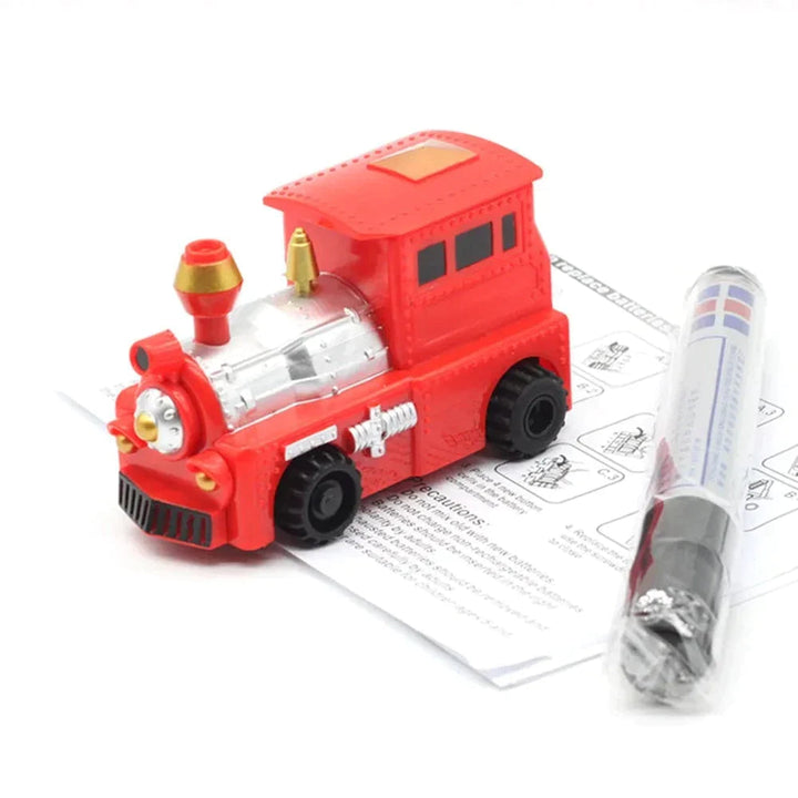 Brandweerwagen speelgoedauto. Magische lijnvolgende WonderWheeler voor fantasierijk en educatief spel.