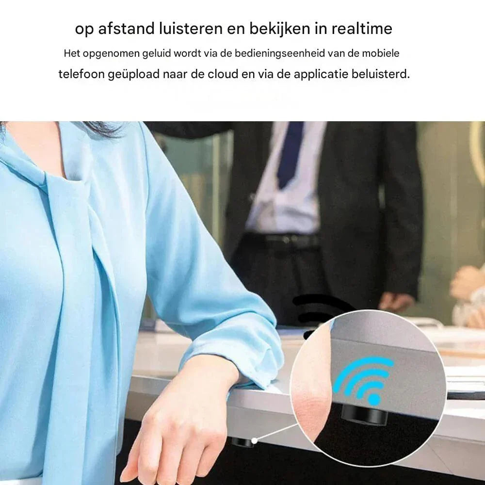 "Magnetische GPS-tracker voor real-time locatiebepaling, zwarte behuizing, ideaal voor voertuigen, weer- en schokbestendig."
